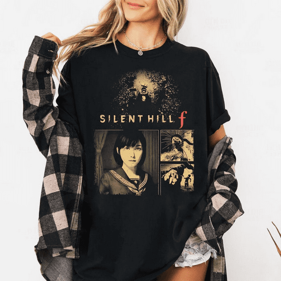 Silent Hill f T-Shirt, Hinako Shimizu Shirt, Horror Survival Game Tee