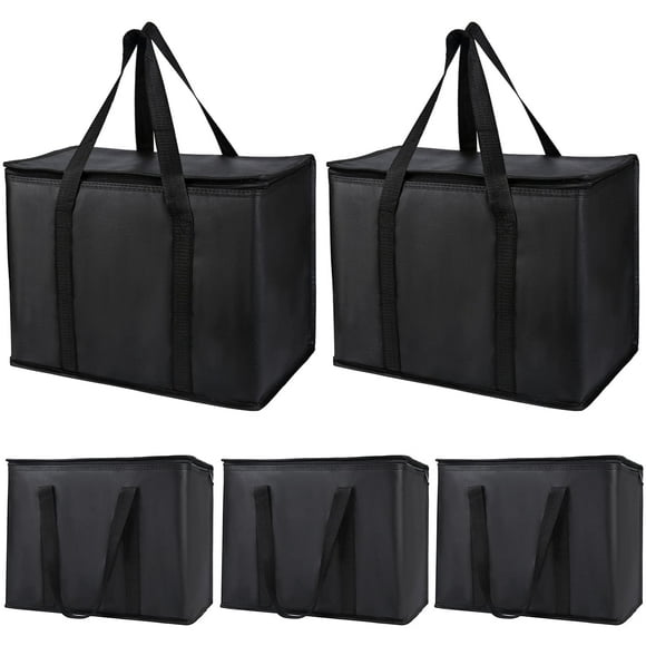 Bolsa de Compras Reutilizable Aislada Bodaon X-Large Negra