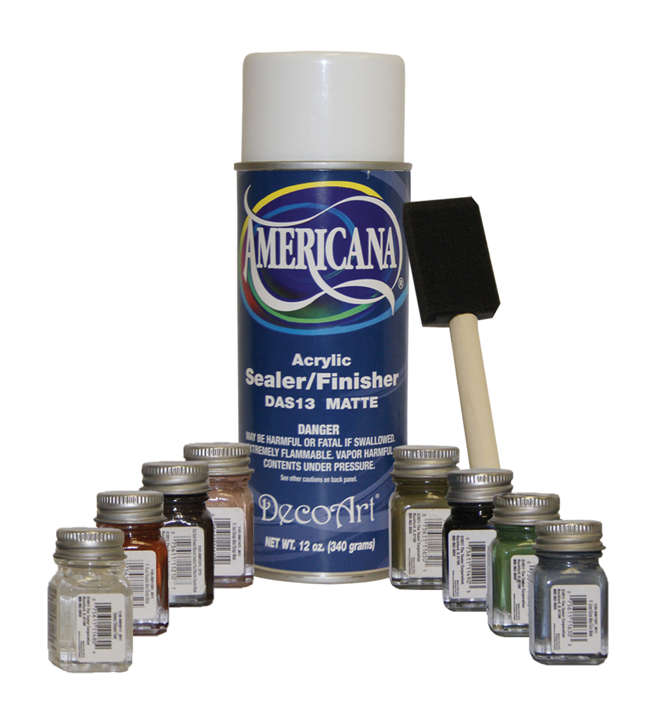 Testor's Touch Up Paint Kit (Includes Americana Sealer and brush