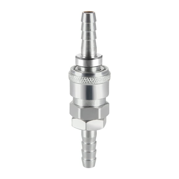 Uxcell Quick Disconnect Set 10.5mm Barb Hose Air Compressor Hose Fitting 1Set