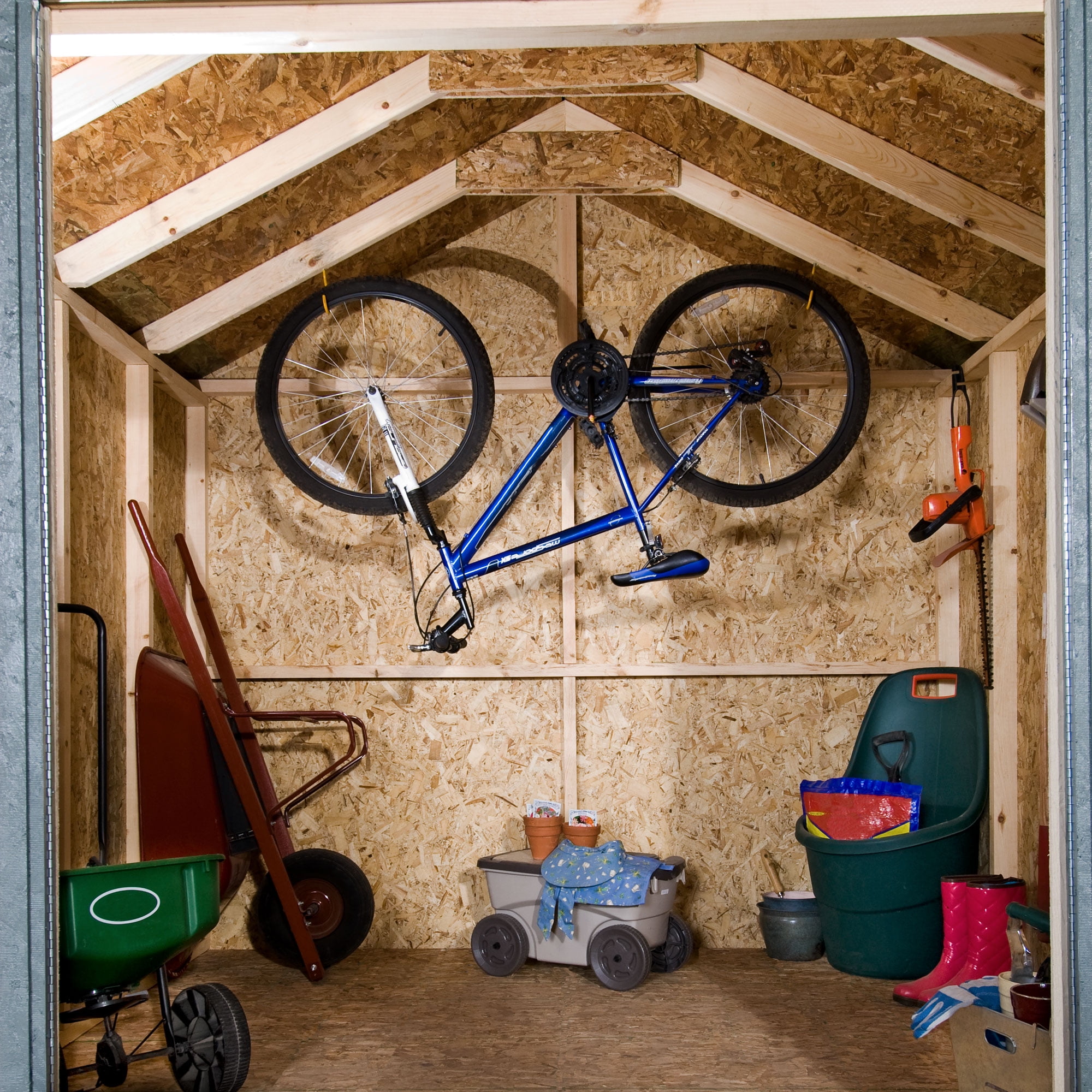 Handy Home Products Carrigan 8 ft. x 10 ft Gable Wooden Storage Shed