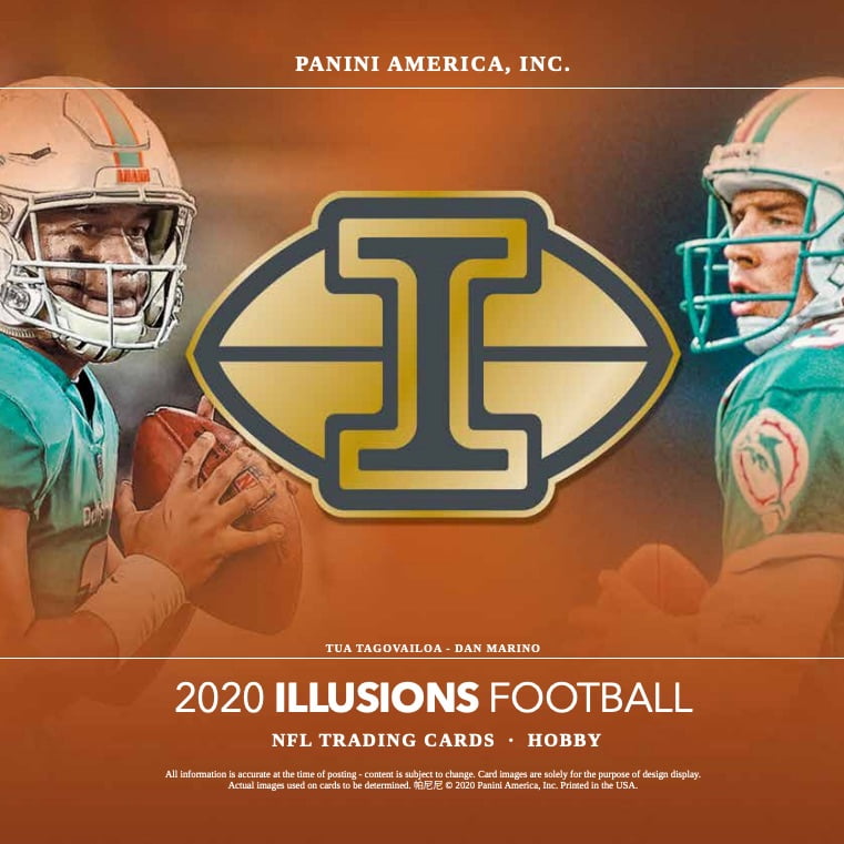 2020 Panini Illusions NFL Football Trading Cards Blaster Box36 Cards