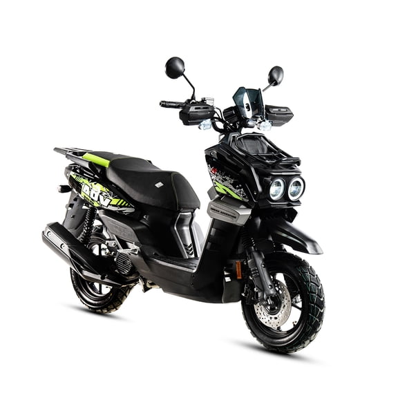 Motoneta TRECK ACORAZADA 150 2025 Verde/Negro