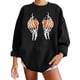 thumbnail image 5 of Sudadera Para Mujer Con Cuello Redondo, Sudaderas de Otoño, Blusa Holgada de Manga Larga Con Estampado A La Moda, Tops Informales, Sudaderas Con Capucha Odeerbi ODB171324, 5 of 6