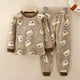 thumbnail image 5 of Traje de algodón de otoño para niños, cuello redondo, ropa interior de manga larga para niñas, ropa de otoño, pantalones, pijamas, ropa para el hogar, 5 of 5