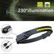 thumbnail image 5 of Usb Rechargeable Led Headlamp, Powerful Led Head Torch, Waterproof Camping Cob Headlamp With Sensitive Sensor Mode, 5 of 5