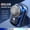 Light Blue, variant on ICQOVD USB Rechargeable Electric Shaver Portable Face Shavers Wet & Dry Size Machine Shaving for Men