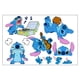 thumbnail image 1 of Pegatinas de pared de Lilo y Stitch, pegatinas de pared de dibujos animados de Disney, decoración de pared de vinilo DIY para despegar y pegar, para niños, niñas, niños, dormitorio, sala de estar, ca, 1 of 5