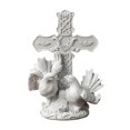 thumbnail image 3 of 2x Adorable estatua de cruz crucifijo estatuilla escultura ornamento decorativo foto Props mesa para la entrada del dormitorio del hogar mayimx Estatua del crucifijo, 3 of 9