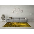 thumbnail image 3 of Ahgly Company Indoor Rectangle Oriental Yellow Industrial Area Rugs, 3' x 5', 3 of 4