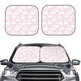 thumbnail image 2 of Zufioo Swan1 Print Folding Car Windshield Sun Visor, Anti-ultraviolet Sun Visor, Suitable for Trucks, Vans Car Accessories-Large, 2 of 6