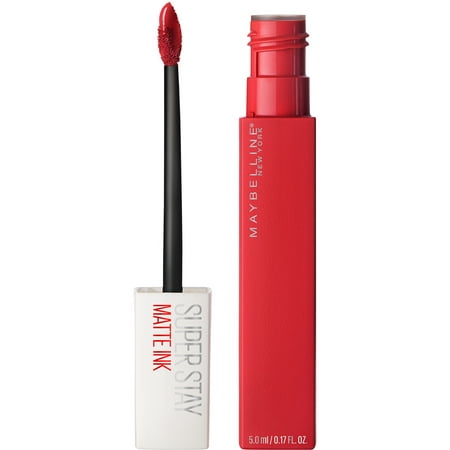 Maybelline Matte Ink Liquid Lipstick, Lip Makeup, Super Stay, Pioneer, 0.17 fl. (The Best Lipstick For Dry Lips)