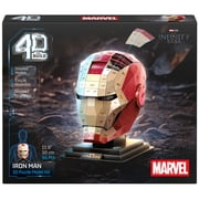 4D Build, Marvel Iron Man 3D Puzzle Model Kit with Stand