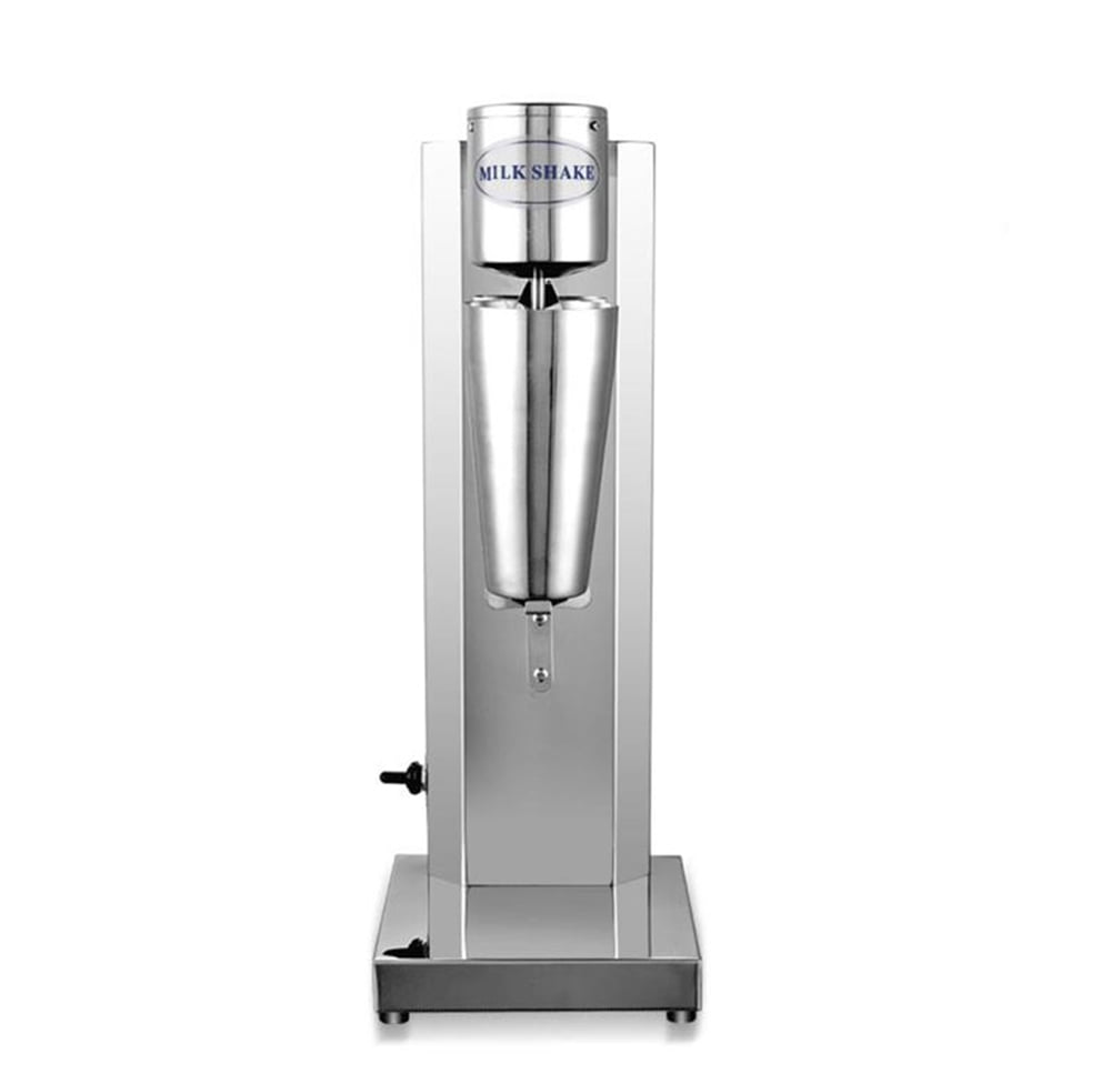 PreAsion Milkshake Machine Single Head Milk Tea Drinks Mixer Stainless Steel