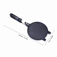 thumbnail image 4 of Household Kitchen Gas Nonstick Waffle Cone Making Mold Mould Baker Egg Roll Maker Baking Tool, 4 of 5