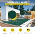 thumbnail image 5 of BENTISM Pool Safety Cover Inground Pool Cover 18x42ft, Rectangle Safety Pool Cover, 5 of 10