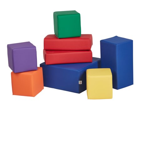 SoftZone® Stack-A-Block Set 8-Piece - Primary