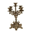 thumbnail image 1 of 1Pc Retro Cast Iron Table Candlestick French Candle Base Home Furnishing, 1 of 8