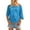 Blue, variant on Classic Crochet Tops for Women Summer V Neck Diamond Hollow Out Batwing Sleeve Knit Tops Women Loose Casual Sheer Fashion Blouse Lightweight Cover Up(Color Blue Size 3XL)