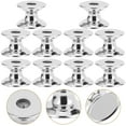 thumbnail image 1 of FESTFENDS 10Ud Pomos Para Muebles De Vidrio Aluminio Plateado Ideales Para Cocinas Y Armarios, 1 of 8