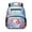 Blue Ocean Axolotl, variant on Uorisanigo Floral Kitty Print Kids Backpack for School Preschool Kids, Breathable Rucksack with Side Pocket, Large Capacity Lightweight Backpack for Outdoor Play