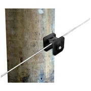 Tru Test 820032 Black Wood Post Square Insulator - 25 Pack