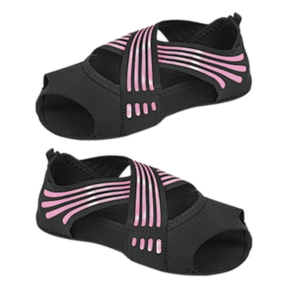 Yunhgft Yoga Socks Barre Ballet Socks, Toeless Non Slip Sports Socks Floor Socks Pilates L