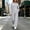 Gray, variant on BRGZLK Women Long Sleeve Sweatsuit Fall Winter Fashion Oversized Half Zip Sweatshirt and High Waisted Wide Leg Pants 2 Piece Outfits Casual Workout Travel Lounge Set Pink L