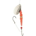 thumbnail image 3 of Mack's Lure Double Whammy Classic Series Hammered Nickel Flo Orange Black Oct 6, 3 of 5