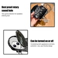 thumbnail image 5 of Compatible with iPhone 14 Astronaut Case with Kickstand Mirror Lanyard Shoulder Strap Case Detachable Glitter Paper Mirror Case for Women Girls Cute 3D Astronaut Bling Case, Black, 5 of 16