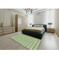thumbnail image 5 of Ahgly Company Machine Washable Indoor Rectangle Transitional Fall Forest Green Area Rugs, 4' x 6', 5 of 7