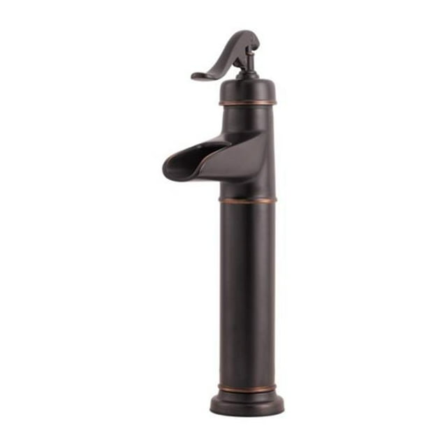Pfister LF-M40-YP0Y Ashfield Single Control Vessel Bathroom Faucet with 1 Hole, Tuscan Bronze