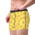 thumbnail image 2 of Kdxio Men's Boxer Briefs with Toast Print - Comfortable and Breathable Underwear for Everyday Wear, 2 of 5