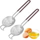thumbnail image 1 of Separador de huevos de 2 piezas XianweiShao acero inoxidable herramienta para hornear, 1 of 5