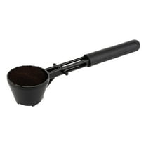 Impresserve Black Plastic Coffee Scoop Funnel, Refillable K-Cup Accessory for Keurig Machines - 1 Count