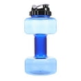 thumbnail image 6 of WEUVEB Sky- Dumbbell Water Bottle 1 Piece PET Material Weight Training Hydration Bottle, 6 of 8