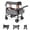 Gray, variant on Babyjoy Foldable Wagon Stroller ,Baby Stroller with Removable Canopy,Adjustable Handle Black