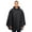 BLACK, variant on Men's Stadium Packable Poncho, Style TT71