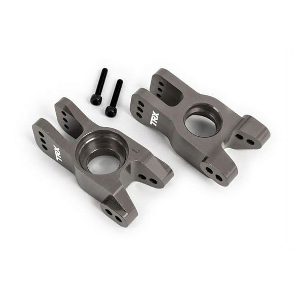 Traxxas 9552A Stub Axle Carriers, Dark Titanium-Anodized (Left and Right)