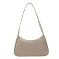 thumbnail image 1 of Sac d'Épaule et d'Aisselle pour Femmes en Nylon Rétro à Poignée Unie, Sac à Main (Beige), 1 of 7
