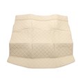 thumbnail image 1 of Tapete de forro de carga Unique Bargains para maletero trasero para Honda CRV 2023-2024 EV XPE cuero de microfibra beige cara plana patrón circular 3D, 1 of 1