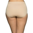 thumbnail image 2 of Women's Vanity Fair 13218 No Pinch, No Show Seamless Brief Panty (Star White 9), 2 of 3