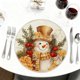 thumbnail image 4 of Decoraciones navideñas, adornos navideños, regalos navideños. Mantel individual navideño de 35 x 35 cm. Aislante térmico y resistente a la suciedad. Ideal para fiestas, cocinas, restaurantes y decorac, 4 of 5