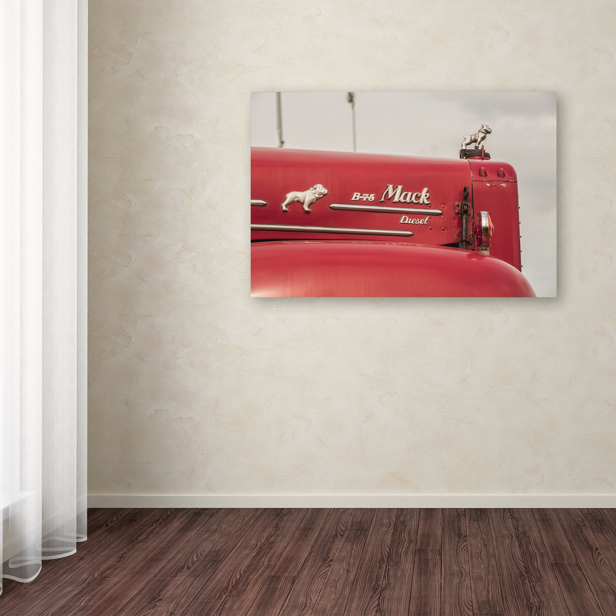 Jason Shaffer 'Mack Truck 2' Canvas Art