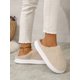 thumbnail image 2 of Women's Winter Comfortable, Warm, Anti-slip Plush House Slippers In White, 2 of 4
