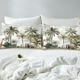 thumbnail image 4 of Erosebridal Elephant Zebra Sheet Set Twin,Tropical Plants Bedding Sets Twin Size,Wildlife Room Decorative,Breathable,3pcs, 4 of 7