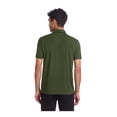 thumbnail image 2 of MERCER+METTLE Unisex Stretch Jersey Polo | Short Sleeve Work Polo for Men & Women, Moisture Wicking Jersey Shirt - Townsend Green XL, 2 of 4