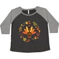 thumbnail image 3 of Inktastic Thanksgiving Turkey Fall Holiday Wreath Women's Plus Size T-Shirt, 3 of 5