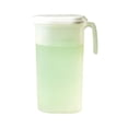 thumbnail image 2 of Oval Fridge Door Pitcher With Lid And Top Spout, Freezer & Dishwasher Safe Plastic Beverage Jug With Measuring Marks For Juice, Iced Tea And Homemade Cold Drinks, 2 of 8