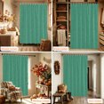 thumbnail image 4 of Forest Green Shower Curtain, Waterproof Shower Curtains for Bathroom, Rustic Farmhouse Solid Color Washable Fabric Bathtub Curtain Set Bath Decor with 12 Hooks Extra Long 72"x96", 4 of 4
